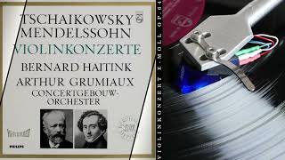 MendelssohnBartholdy • Haitink • Grumiaux ✧ Violinkonzert Emoll op 64 ✧ Vinyl 💿 [upl. by Dleifxam]