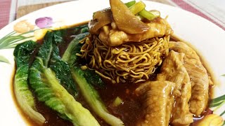 Braised Sizzling Yee Mee  Sizzling Yee Mee Cepat amp Senang  焖伊面  Cooking with Sheryl [upl. by Cumings238]