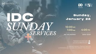 CCF Antipolo Sunday Worship Service January 28 2024  1 PM  IDC Sunday Services [upl. by Nestor]