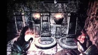 The Elder Scrolls V Skyrim alduins wall bridge code [upl. by Nemrak]