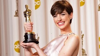 Anne Hathaway Confesses to Faking Happiness When She Won Her Oscar [upl. by Tichon]