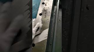 The process of scraping a metal surface [upl. by Jehanna282]