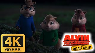 Alvin and the Chipmunks The Road Chip 2015  Spending A Night On The Tree 4K60FPS [upl. by Wivinah]