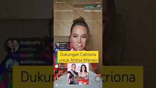 Catriona Grey beri dukungan utk Ahtisa di Miss Universe Philippines 2024 pageant missuniverse2023 [upl. by Traggat]