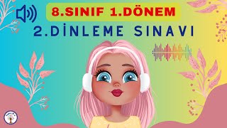 8SINIF İNGİLİZCE 1DÖNEM 2DİNLEME SINAVI  YENİ SİSTEM 2023 [upl. by Kenny156]