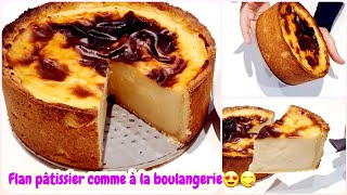 Recette du Flan pâtissier  très facile à réaliser déliiiicieux [upl. by Sedda]