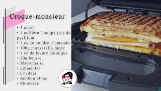 Croque monsieur CÉTOGÈNE [upl. by Llenrrad]