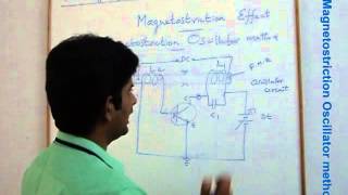 Magnetostriction Oscillator method [upl. by Leeda]