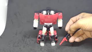 WFC SIEGE Deluxe Class Sideswipe Quick Unboxing and Transformation [upl. by Jorgenson]