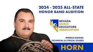 NMEA 20242025 Honor Band Middle School Technical and Lyrical [upl. by Silloh981]