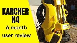 Karcher K4 pressure washer 6 month review [upl. by Artied]