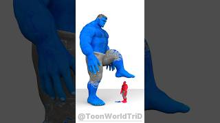 💥 Blue Hulk vs Red Hulk Who’s Stronger in a Stomp Battle 💥 gta [upl. by Ellennej]