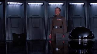 Grand Moff Tarkin Talks to Lord Vader  Star Wars Episode IV [upl. by Eiblehs]