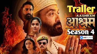 Aashram Season 4 New Trailer । Aashram Season 4 Release Date 2023 । Aashram 4 Official Trailer 2023 [upl. by Winnie]