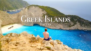 Top 10 Greek Islands To Visit  Greece Travel Guide [upl. by Honebein]