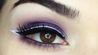 Purple eyeshadow tutorial [upl. by Oninotna]