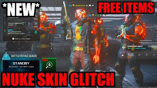 NEW NUKE SKIN GLITCH MW3 ALL FREE ITEMS  SKINSCAMOS MW3 GLITCHES WARZONE GLITCH EASY [upl. by Trab]