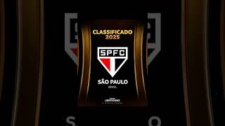 Classificados para Libertadores 2025 🙏 spfc libertadores short [upl. by Burne]