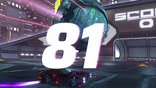 ROCKET LEAGUE INSANITY 81  BEST GOALS FREESTYLES ROCKET LEAGUE CLIPS [upl. by Maretz]