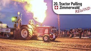 20 Tractor Pulling Zimmerwald 2017 Rewind [upl. by Atinreb]