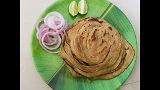 Kerala Wheat Parotta recipe  Healthy nd Tasty parotta Z Delicious [upl. by Mcclenaghan426]