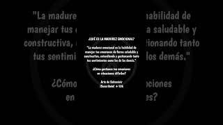 ¿Qué es la madurez emocional crecimientopersonal desarrolloemocional tristanhache mindset [upl. by Geibel589]