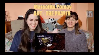 ITALIAN REACTION TO MARCELITO POMOYThe Prayer  Celine Dion ft Andrea Bocelli  ON AGT REUPLOAD [upl. by Yrome]