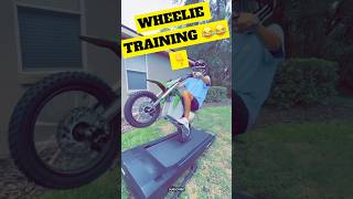 How to Wheelie a Dirt Bike😂 [upl. by Nnaihs]