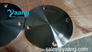 AS 2129 Table D 316L Blind Flange FF 4 Inch  wwwyaangcom [upl. by Toulon]