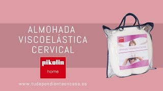 Almohada PIKOLIN viscoelástica cervical [upl. by Gonzalo]