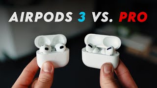 AirPods 3 vs AirPods Pro  Welche kaufen Empfehlung [upl. by Ahsile]