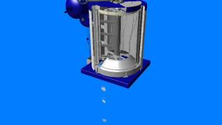 Model 90 Flake Ice Machine Animation  North Star Ice Equipment [upl. by Markowitz]