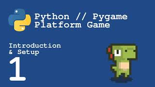 Python and Pygame Platform Game Part 1  Introduction and Setup [upl. by Carlina731]