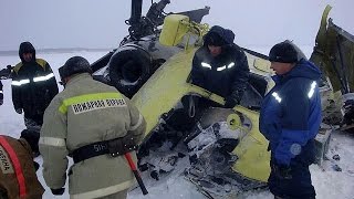 10 Rosneft workers killed in Krasnoyarsk helicopter crash [upl. by Whitehurst]