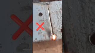 Beginner weld strong iron joints [upl. by Conrado]