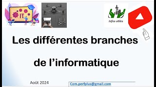 Les différentes branches filières et métiers de l’informatique [upl. by Merlina519]