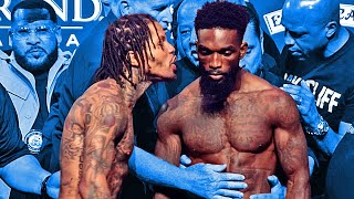 Gervonta Davis vs Frank Martin • Full Weigh In amp Face Off Video [upl. by Nevil]