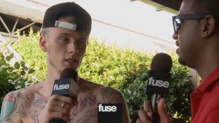 MGK Reveals Lace Up Details  Rock The Bells 2012 [upl. by Bohi]