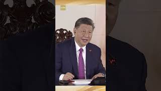 Xi Peruvian president Boluarte attend opening ceremony of Chancay Port via video [upl. by Shirleen]