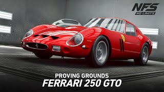 Need for Speed No Limits  Proving Grounds Ferrari 250 GTO Reveal [upl. by Akirea]