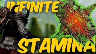 INFINITE STAMINA in Skyrim 2023 BASE GAME  Volendrung Guide [upl. by Ahsied745]