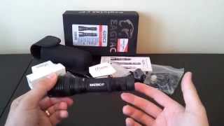 Eagletac G25C2 XML 1x18650 2xCR123ARCR Flashlight Review by selfbuilt [upl. by Inah706]