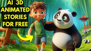 HOW TO MAKE 3D ANIMATED STORIES FOR FREE WITH AIQUALITY amp UNLIMITED [upl. by Larena746]