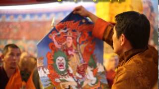 His Holiness Trijang Choktrul Rinpoche chanting Dorje Shugden puja [upl. by Aramat]