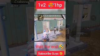 Epic 1v2 Clutch with 1 HP🥵 Insane Comeback amp Pro Tips  Intense BGMIPUBG Mobile Gameplayquotshorts [upl. by Ytinav]