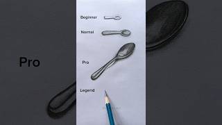 How to draw spoon 🤔😱 shorts craft art drawing crafts satisfying [upl. by Eirallih860]