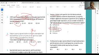 10 No lu İSG Deneme Sınavı [upl. by Tempest407]