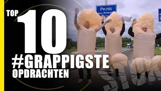 TOP 10  GRAPPIGSTE STUKTV OPDRACHTEN [upl. by Narcis309]