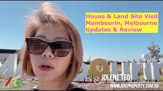 Melbourne Property Site Visit  House amp Land in Mambourin UPDATES amp REVIEW [upl. by Wieche]