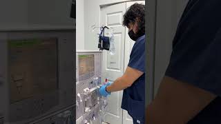 Setting up Hemodialysis Machines  Training Shorts [upl. by Tiphane]